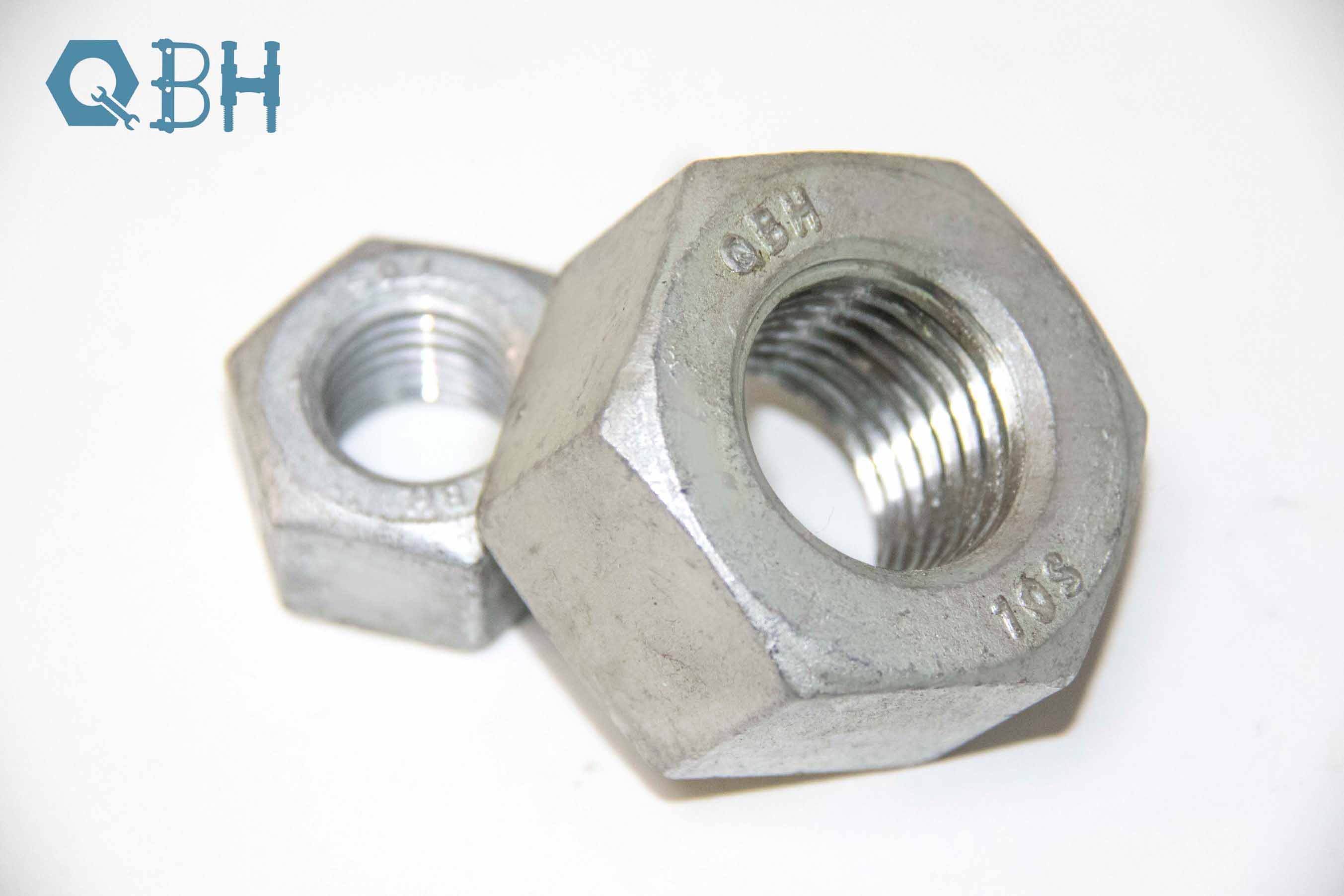 Đai ốc lục giác nặng bằng thép carbon