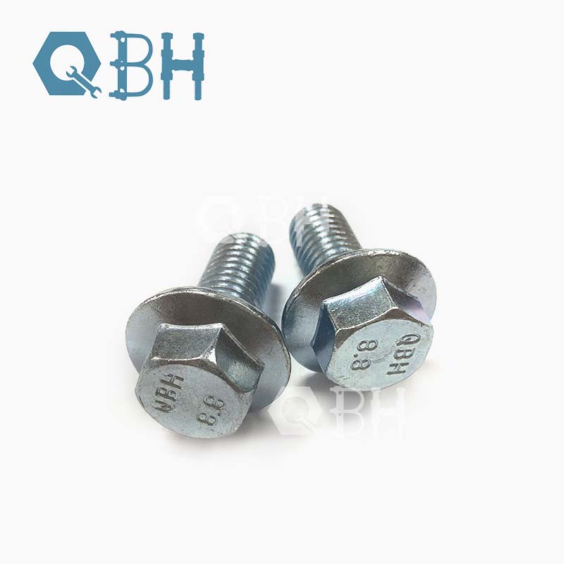 Bu lông đầu lục giác mặt bích DIN6921